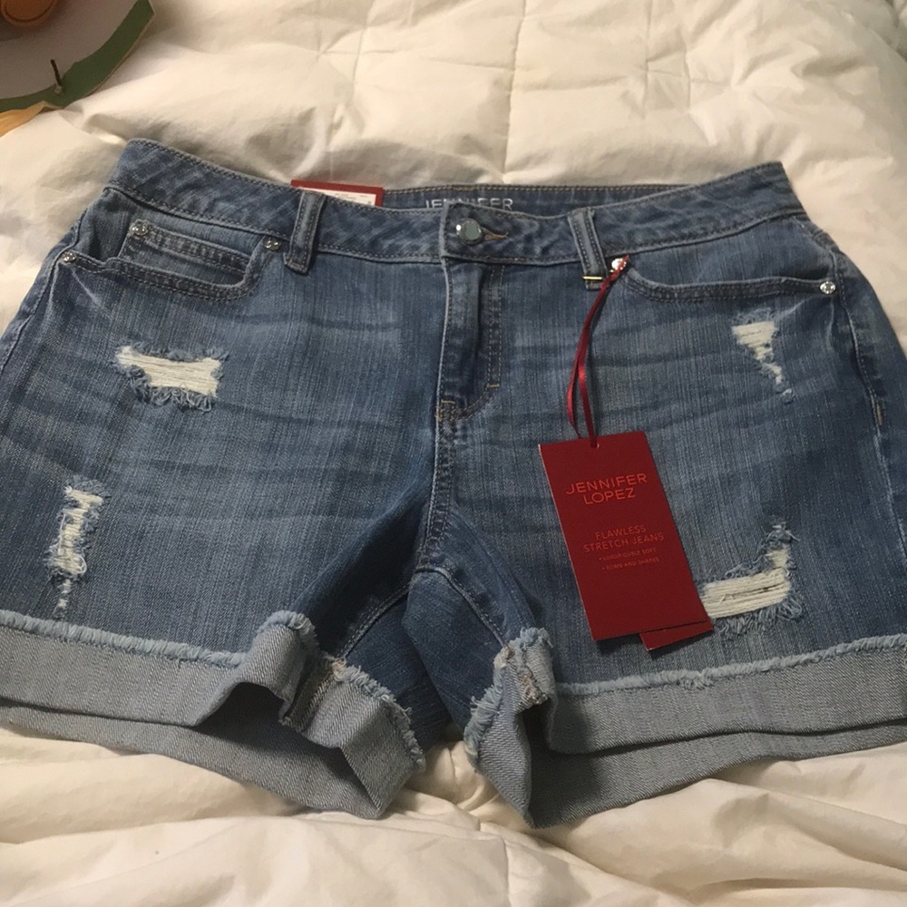 Jennifer Lopez Boyfriend Shorts